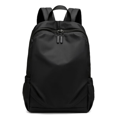 

Mens backpack computer travel leisure Korean version of fashion high school students schoolbags large capacity travel double