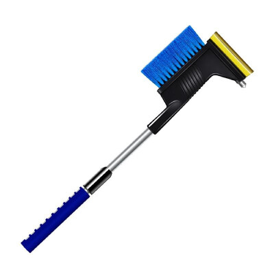 

Car Snow Brush with Safety Hammer 3-in-1 Ice Scraper Frost Broom Cleaner Telescopic Car Windshield Snow Removal