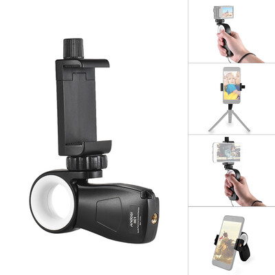 

Andoer HC1 Smartphone Action Camera Hand Grip Handle Stabilizer Phone Tripod Mount with Mini Tripod Stand for iPhone X 8 7plus 7s