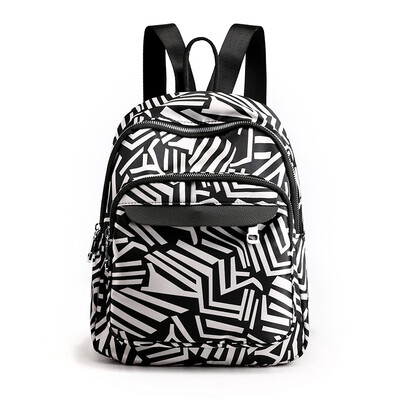 

Shoulder bag womens nylon Oxford cloth printed light shoulders leisure travel bag cloth