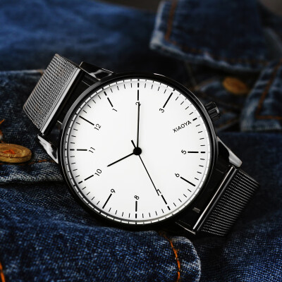

Womens watches waterproof fashion 2019 new Korean version of the trend simple Mori big dial mens watches lovers watches