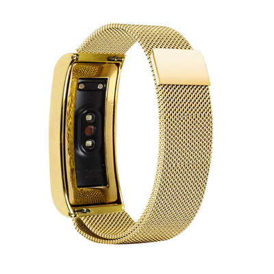 

〖Follure〗Milanese Magnetic Loop Stainless Steel Band For Huawei Honor 3 Smart Watch BK
