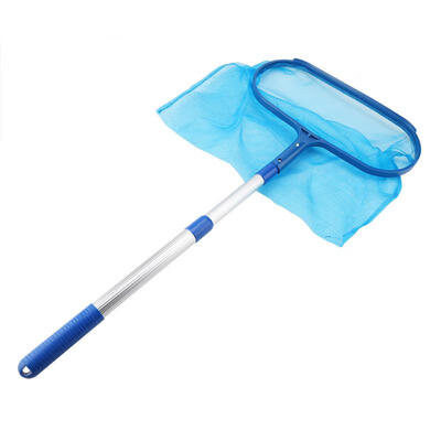

Greensen Swimming Pool Leaf Skimmer Mesh Net with Telescopic Pole Pond Tub Effective Cleaning Tool