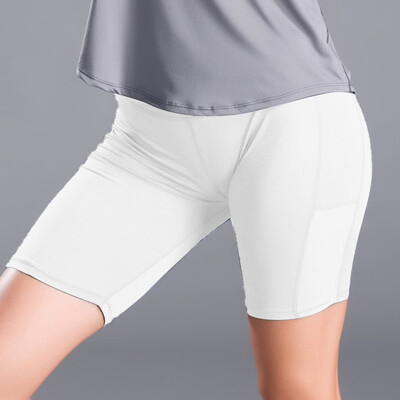 

Gobestart Womens Side Pocket Stitching Fixed Stretch Tight Fitness Running Yoga Pants