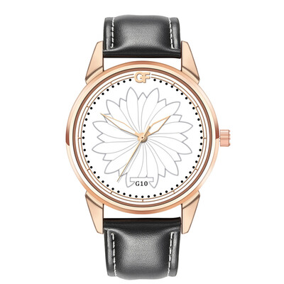 

Gobestart Hot Man Leather Watch Whatever Late Anyway Letter Watches New Pointer glow