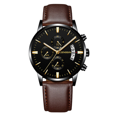 

Gobestart Luxury Watches Quartz Watch Stainless Steel Dial Casual Bracele Watch
