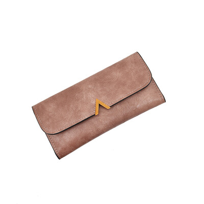 

Korean womens wallets womens long womens multifunctional soft wallets childrens wallets in hand wave