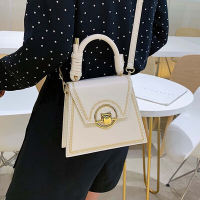 

Womens bag 2019 new fashion handbag summer small fresh messenger bag wild French small foreign shoulder bag