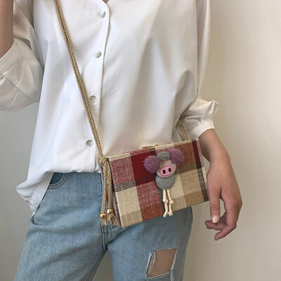 

Tailored Women Wild Messenger Bag Fashion One-Shoulder Small Square Bag