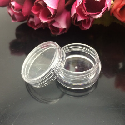 

Siaonvr 50X Clear Plastic Sample Container Mini Bottle Pot Jars Cosmetic Tools 5ml