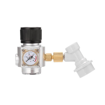 

Homebrew CO2 Mini Gas Regulator 0-30PSI Keg Charger with 38" Thread for Beer Keg Brewing