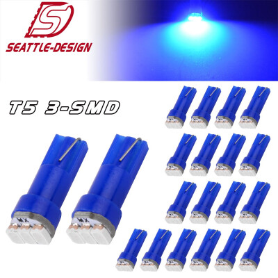 

20x 8000K Ultra Blue T5 2721 SMD Led Instrument Panel Dashboard Gauge Light Bulb