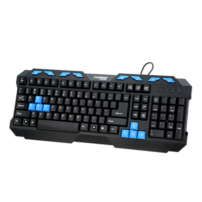 

FOREV 112 Keys USB Wired Professional Esport Gaming Keyboard for PC Laptop Desktop