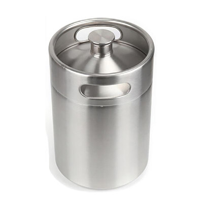 

Handmade Mini Barrel Portable Bottle Family Stainless Steel Alcohol Home Purifying Brewed Fruit Wine Beer Making Tool Fermentation