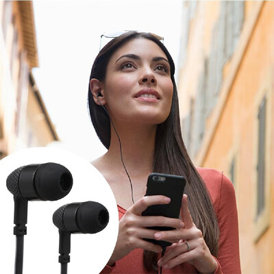 

35mm Wired Headphones In Ear Earbuds Music Smart Phone Earphone Headset with Microphone
