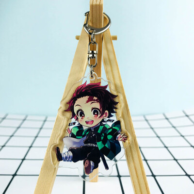 

CAR-TOBBY Anime Demon Kimetsu no Yaiba Keychain Key Ring Phone Pendant