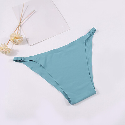 

Womens Underwear Seamless Solid Sexy Briefs Panties Thongs Underpants Lingerie