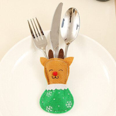 

Siaonvr Decoration Creative Home Party Fork Set Hat Tree Storage Tool Christmas Bag