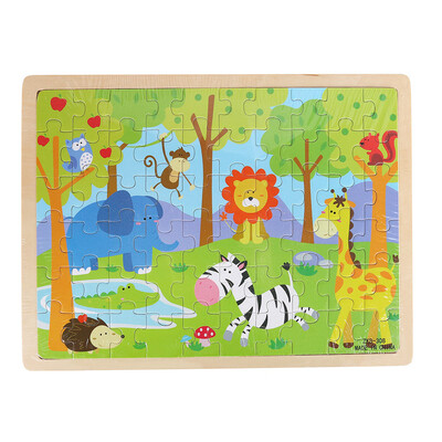 

Tailored 1PC Wooden Apple House Puzzle Educational Developmental Baby Kids Training Toy A