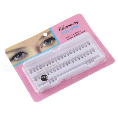 

〖Follure〗 Individual False Fake 60 Stand Eyelashes Premium Corner Flare Cluster Lashes