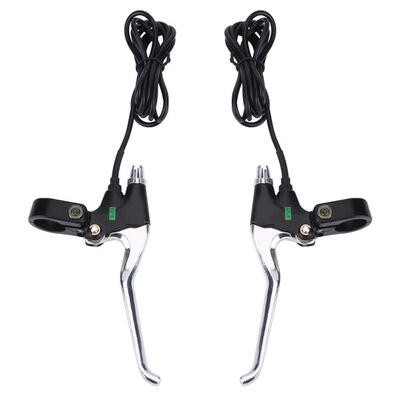 

Greensen 1 Pair Durable 2 Wires Left&Right E-Bike Bicycle Electric Brake Lever Replacement Parts