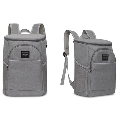 

Double Shoulder Pack Red Wine Lunch Ice Backpack Picnic Bag Large Capacity Thermal Insulation Bag