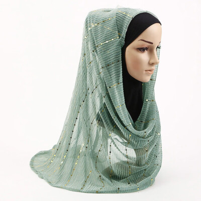 

Gobestart Muslim Hijab Head Coverings Scarf Islamic Headscarf Turkish Islam