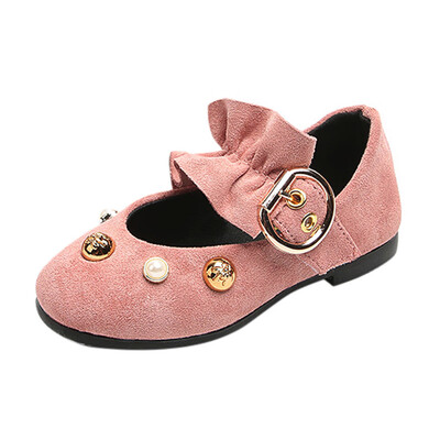 

Baby Girls Ruched Sandals Sneaker Toddler Children Bow Casual Single Shoes