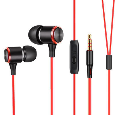 

Sport Earphone With Mic 35mm In-Ear Wired Earbuds Stereo Headset Earphone Universal For Smart Phone Fone De Ouvido Audi