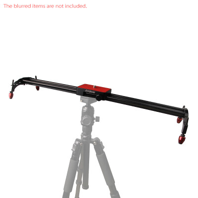 

Andoer 60cm 24" Aluminum Alloy Video Track Slider Dolly Stabilizer System for Canon Nikon Sony DSLR Cameras Camcorders