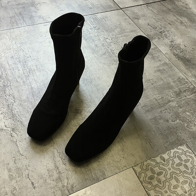 

Fashion Martin Boots New British Style Autumn European&American Locomotives Rough-heeled Street Shoes