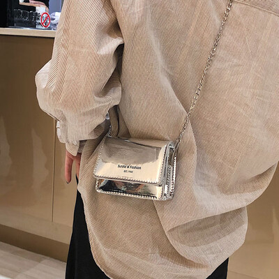 

Advanced sense bag foreign mini square bag French niche chain bag handbags new 2019 texture Messenger bag