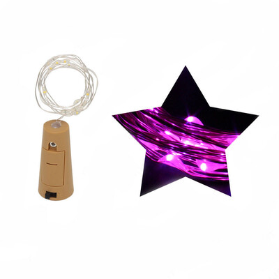 

〖Follure〗Bottle Lights Cork Shape For 2M 20 LED Wine Bottle String Party Romantic