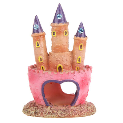 

Resin Cartoon Castle Aquariums Decorations Castle Tower Ornaments Fish Tank