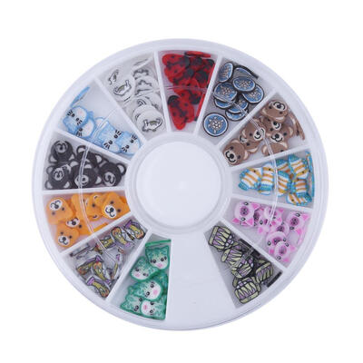 

120pcs Soft Nail Sticker Multi-Styles Acrylic Nail Tips Decoration Manicure