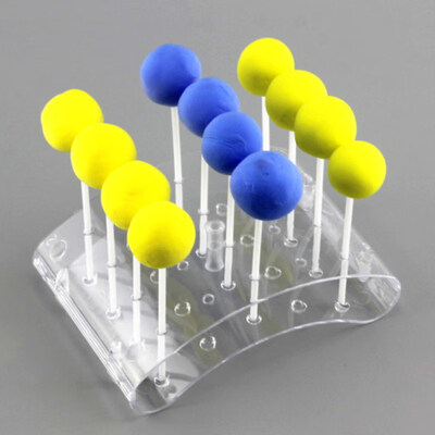 

Size 20 Holes Arc Shaped Plastic Chocolate Lollipop Stand Display Holder Shelf