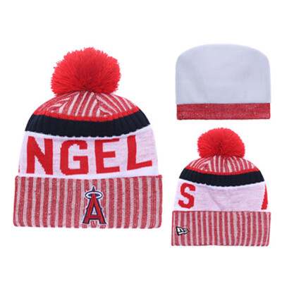 

MLB Baseball League Angels Los Angeles Angels New Era New York Yihua Knitted Wool Baseball Cap