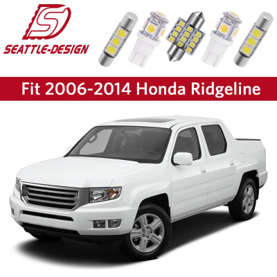 

For 2006-2014 Honda Ridgeline White LED Bulbs Interior Lights Package Kit 19PCS