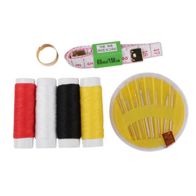 

Portable Sewing Kit Household Sewing Needle Thread Thimble Tape Measure Set