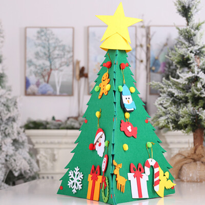 

Siaonvr DIY Three-dimensional Felt Cloth Christmas Tree large Christmas Hanging Gift