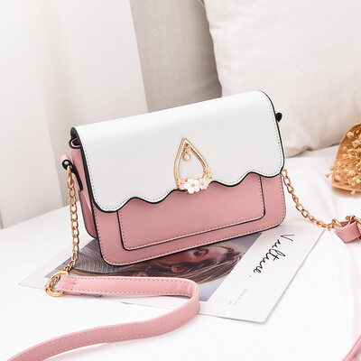 

Womens new wave Korean fashion Joker chain bag shoulder Messenger bag girl small square bag