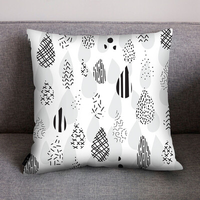 

JPGIF Print Pillow Case Polyester Sofa Car Cushion Cover Home Decor