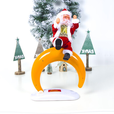

〖Follure〗LED Electric Dancing Christmas Music Old Man Santa Claus Child Gift Decoration