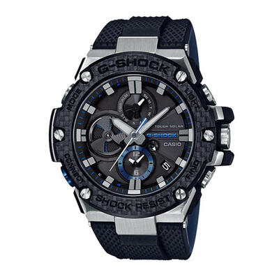 

Casio G-Shock G-STEEL GST-B100XA-1A Bluetooth Wristwatch Tough Solar Watch - Black