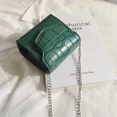 

Alligator Women Mini Children Round Coin Purse Kids Shoulder Messenger Bag Fashion Girls Casual Chain Square Crossbody Bag Sac