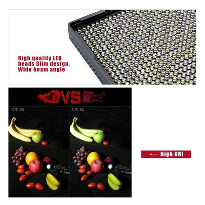 

Aputure Amaran HR672S 672pcs LED Video Light CRI95 Light Panel with F970 Batteries Wireless Remote Control for Nikon Canon Pentax