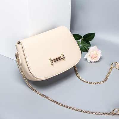 

Summer ins girls in the Korean version of the Chaozhou 2019 single shoulder slant bag fashion chain bag simple