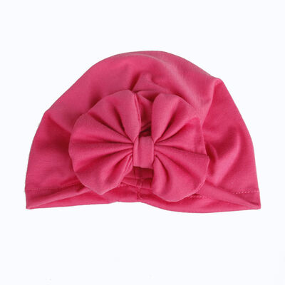 

New Kids Knot Solid 8 Colors Hat For Baby Turban Pom Beanie Cap Yoga Hats Bobble