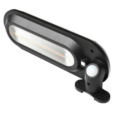 

Multifunctional 4-Mode LED Solar Powered Street Light Wall Lamp For Home Outdoor Body Induction Garden LightWarm White