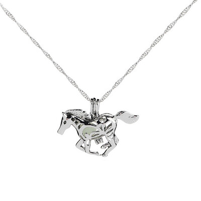 

Fashion Baitao Women\s Lighting Pony Pendant Necklace